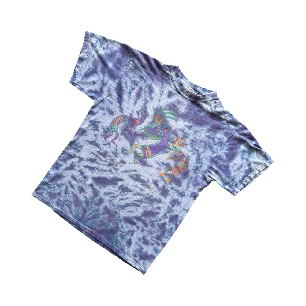 Vintage 1994 Kokopelli Grand Canyon Tie-Dye T-Shirt
